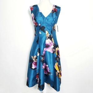 Dress Barn fit and flare dress size 4